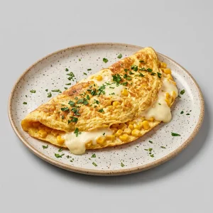 Omelette de Choclo y Queso